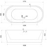 Акриловая ванна BELBAGNO BB109-177-80