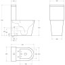 Чаша унитаза BELBAGNO BB2149CP-TOR