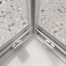 Душевой уголок BELBAGNO LUCE-A-22-100+25-C-Cr