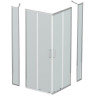 Душевой уголок BELBAGNO LUCE-AH-22-130/125-C-Cr