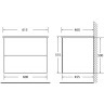 Тумба BELBAGNO ETNA ETNA-600-2C-SO-RG-P