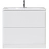 Тумба Bianco Lucido 79,6 см BELBAGNO ALBANO ALBANO-800-2C-PIA-BL