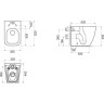 Унитаз BELBAGNO BB10100CB