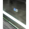 Зеркало BELBAGNO SPC-KRAFT-1000-800-LED-TCH-WARM в алюминиевой раме со встроенным светильником, сенсорным выключателем и подогревом, 1000x32x800